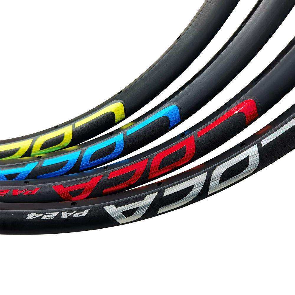 自行车轮圈铝合金山地车圈26/27.5/29寸700C24孔28孔碟刹双层车圈