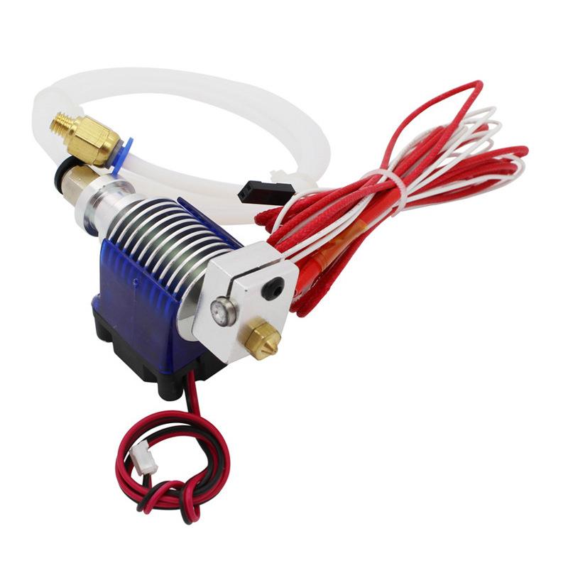 3D打印机V6J-head远程挤出头套件1.75mm/0.4mm12V1m铁氟龙