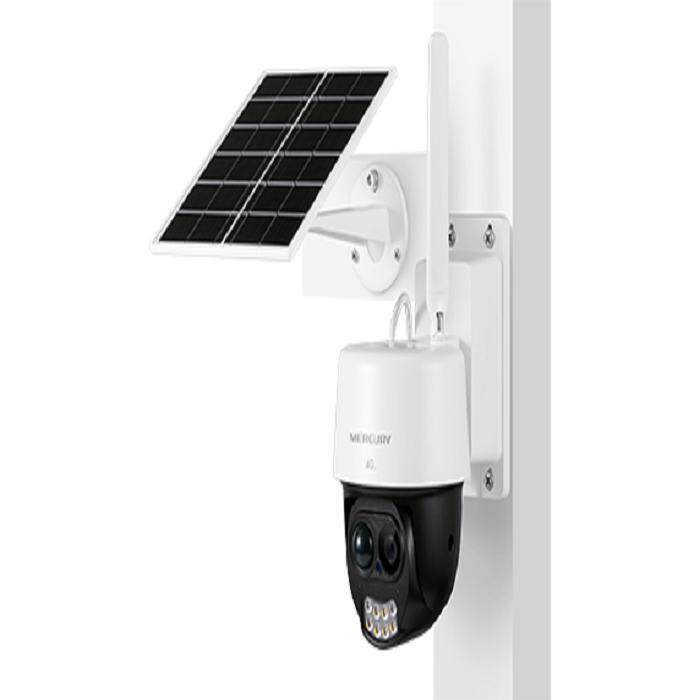 水星MIPC3286L-44G 300万低功耗太阳能4G全彩球机室外防水对讲