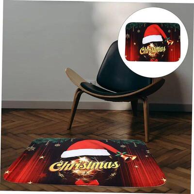 Merry Christmas Doormat Decorative Xmas Holiday Front Door M