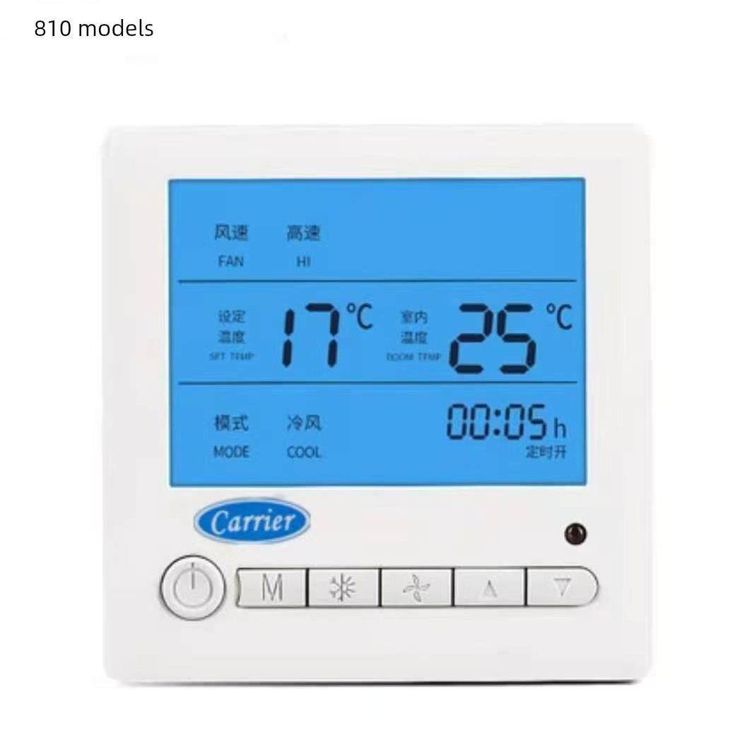 开利中央空调水系统风机盘管控制器，智能温控器，三速开关线控器