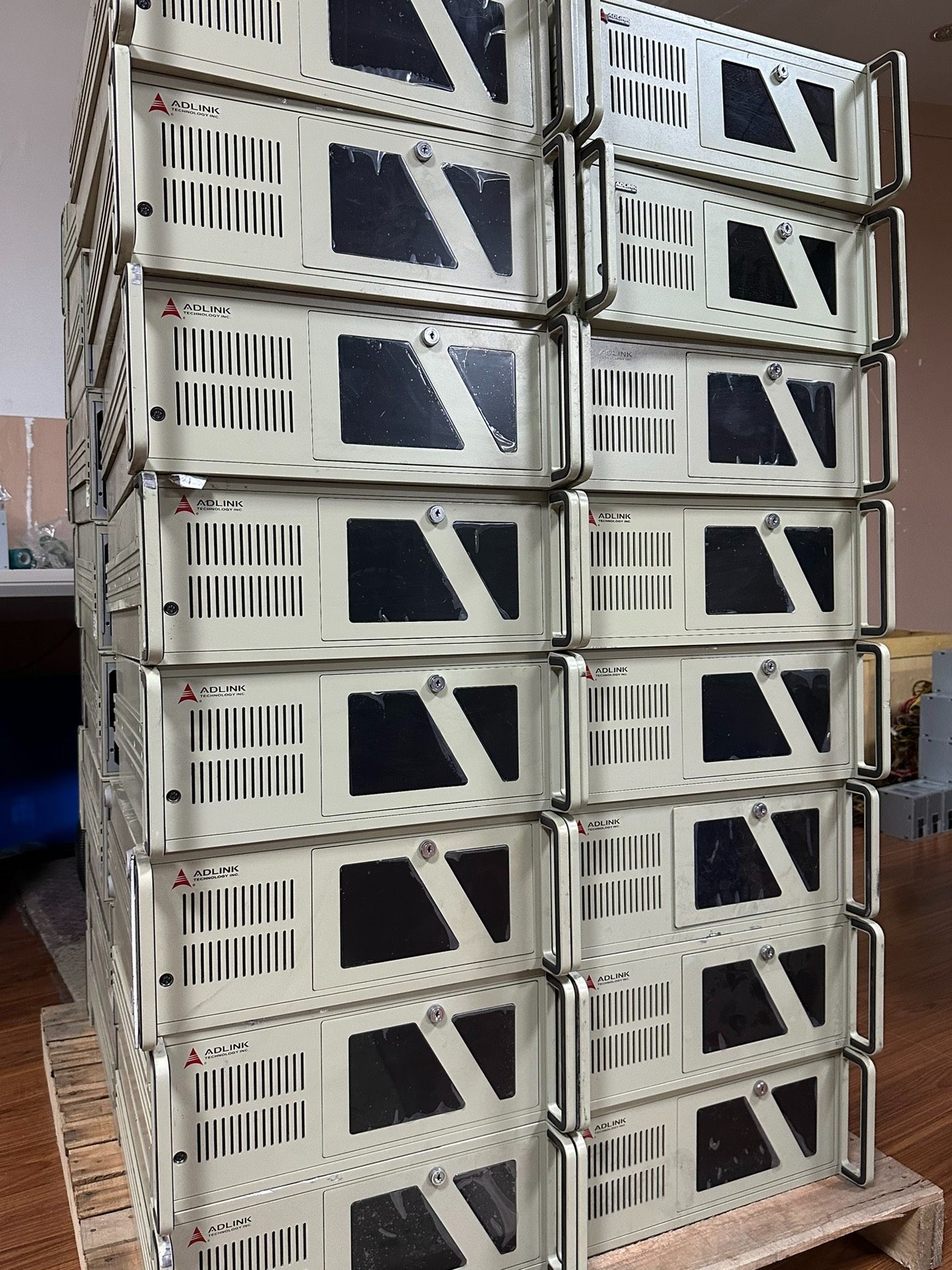 100台ADLINK凌华RK610-4U工控主机 7个pci