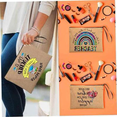 我是一名老师，为老师化妆包Cosm打印礼物