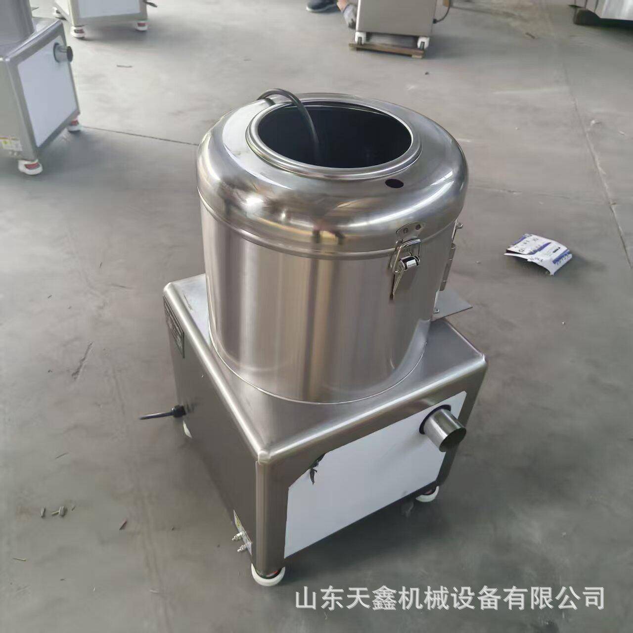 供应山东10型号大蒜脱皮机芋头脱皮机洋葱土豆脱皮机