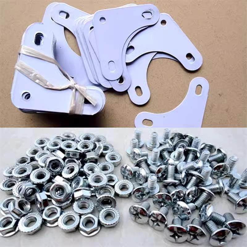 货架角钢材料专用货架螺丝6*10十字花螺丝8*10螺丝角钢三角片配件,五金/工具,螺栓,淘宝优惠券,粉丝福利购,淘宝优惠卷