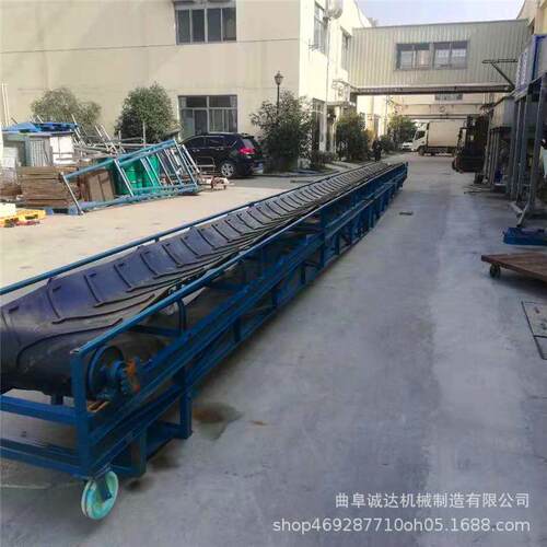 生产各种款式皮带输送机0-150cm矿用粮食建筑垃圾输送机