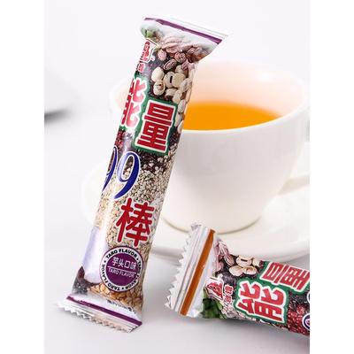 9北田1AWL量9棒80g4袋能糙米卷南瓜蛋黄味老少皆宜能量棒儿童零食