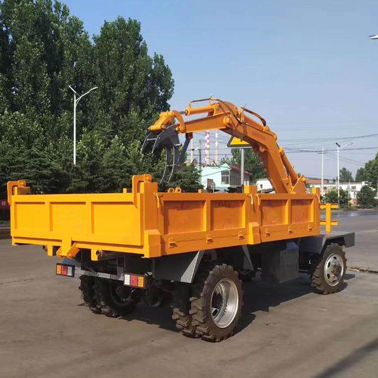 拉土专用随车挖掘机车载式挖掘机四不像挖掘机厂家订做
