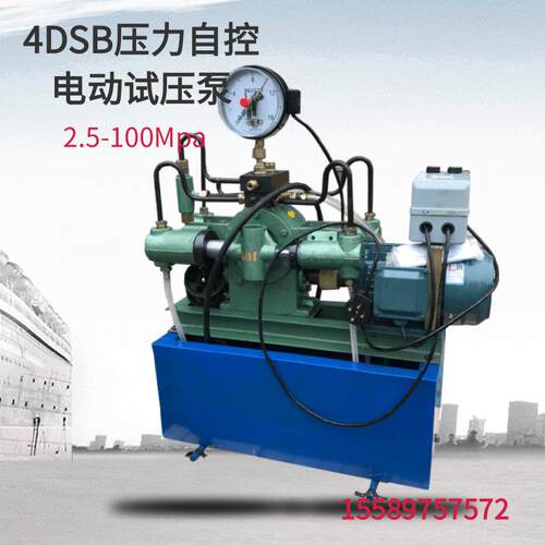 4DSB(Y泵)电动 试压管道泵测QPX试泵水管打压2.5-100兆帕水压试压