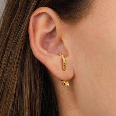 Animal Shapes Ear Studs Exquisite Snake Earrings Retro