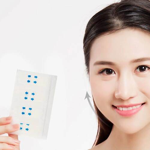 120 Pcs V Face Tape Lift Lifting Stickers Make up Wrinkles