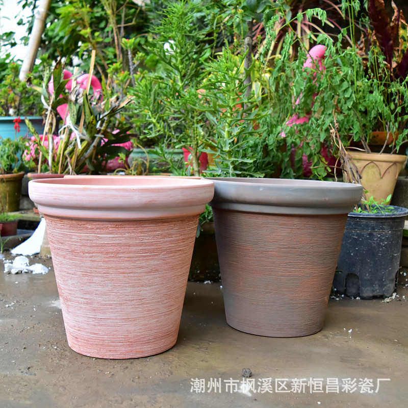 大口径罗马红陶花盆绿植低温室外玫瑰芋叶植物园林红陶盆北欧厂家,鲜花速递/花卉仿真/绿植园艺,花盆,淘宝优惠券,粉丝福利购,淘宝优惠卷