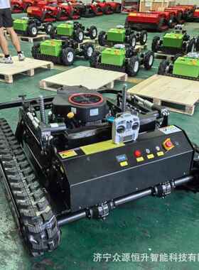 坦克800除油遥控割草机地NTQ形自动履带全式自动草机智能汽柴碎草