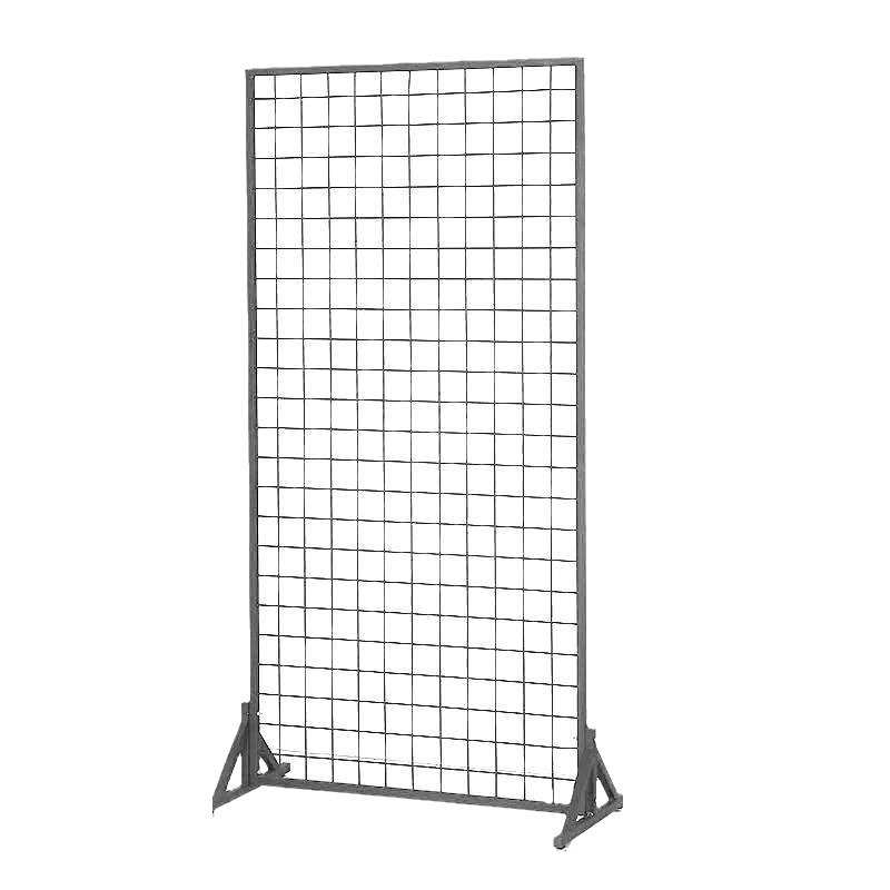 铁丝网架幼儿园作品展示架铁艺网架网格架移动网片饰品收纳架货架