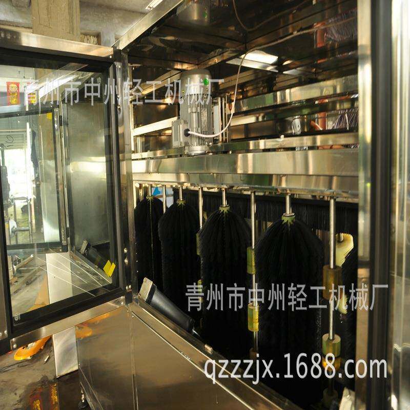 供应刷桶机扎啤桶冲洗机啤酒桶自动清洗设备鲜啤桶刷桶设备