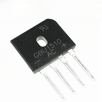 5个 GBU1510大功率电磁炉整流桥排桥桥堆扁替U15K80R GBU15K 1508