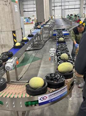 供应西瓜重量分选商用蜜瓜麒麟瓜分大小设备无损西瓜分选机器