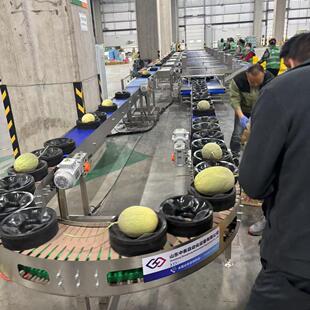 供应西瓜重量分选商用蜜瓜麒麟瓜分大小设备无损西瓜分选机器