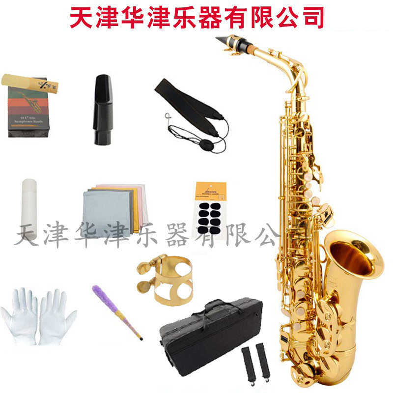 中音萨克斯乐器初学者降E调中音萨克斯 电泳金次中音萨克斯SAX