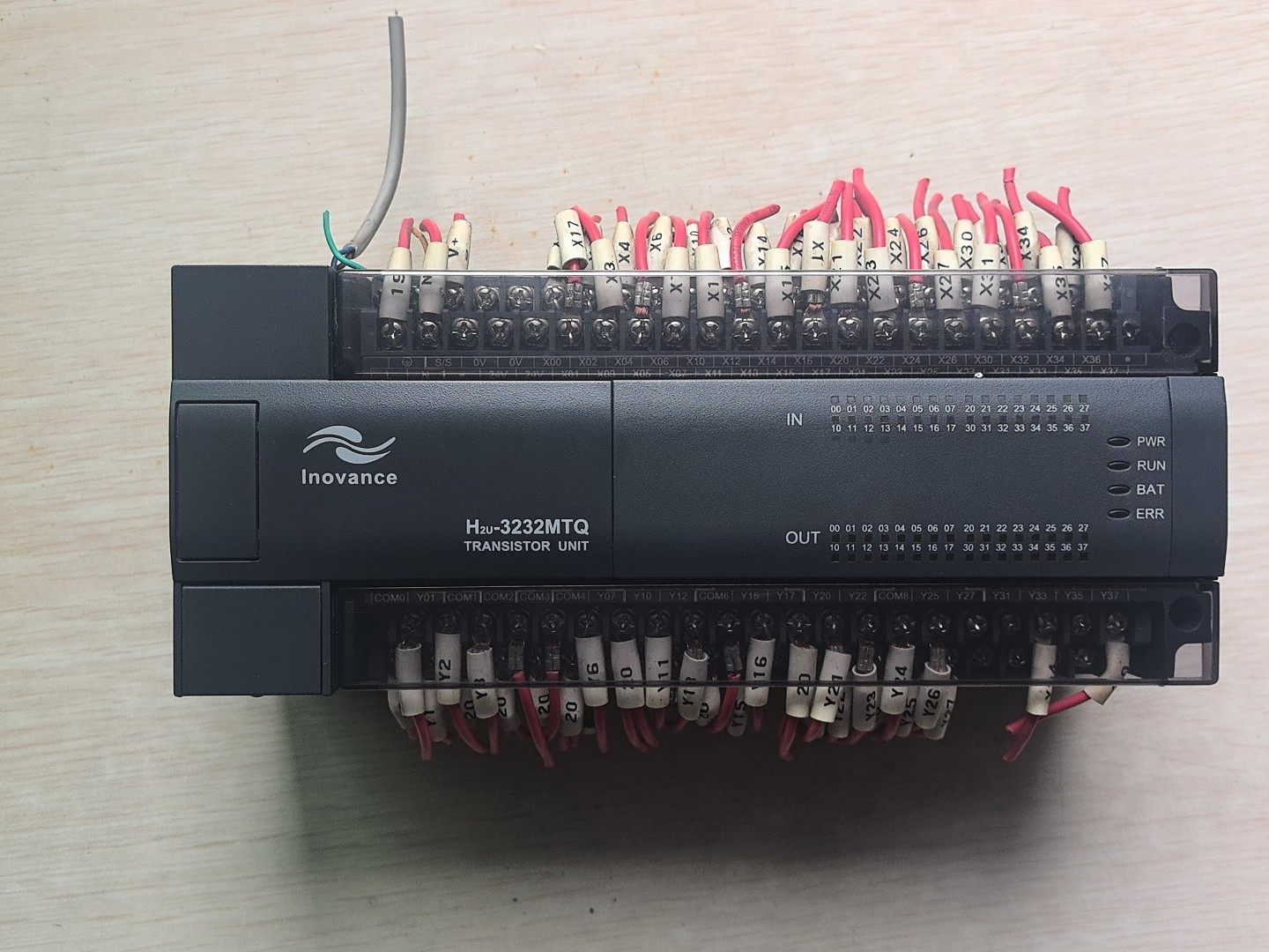 PLC汇川H2U系列控制器   拆机包好