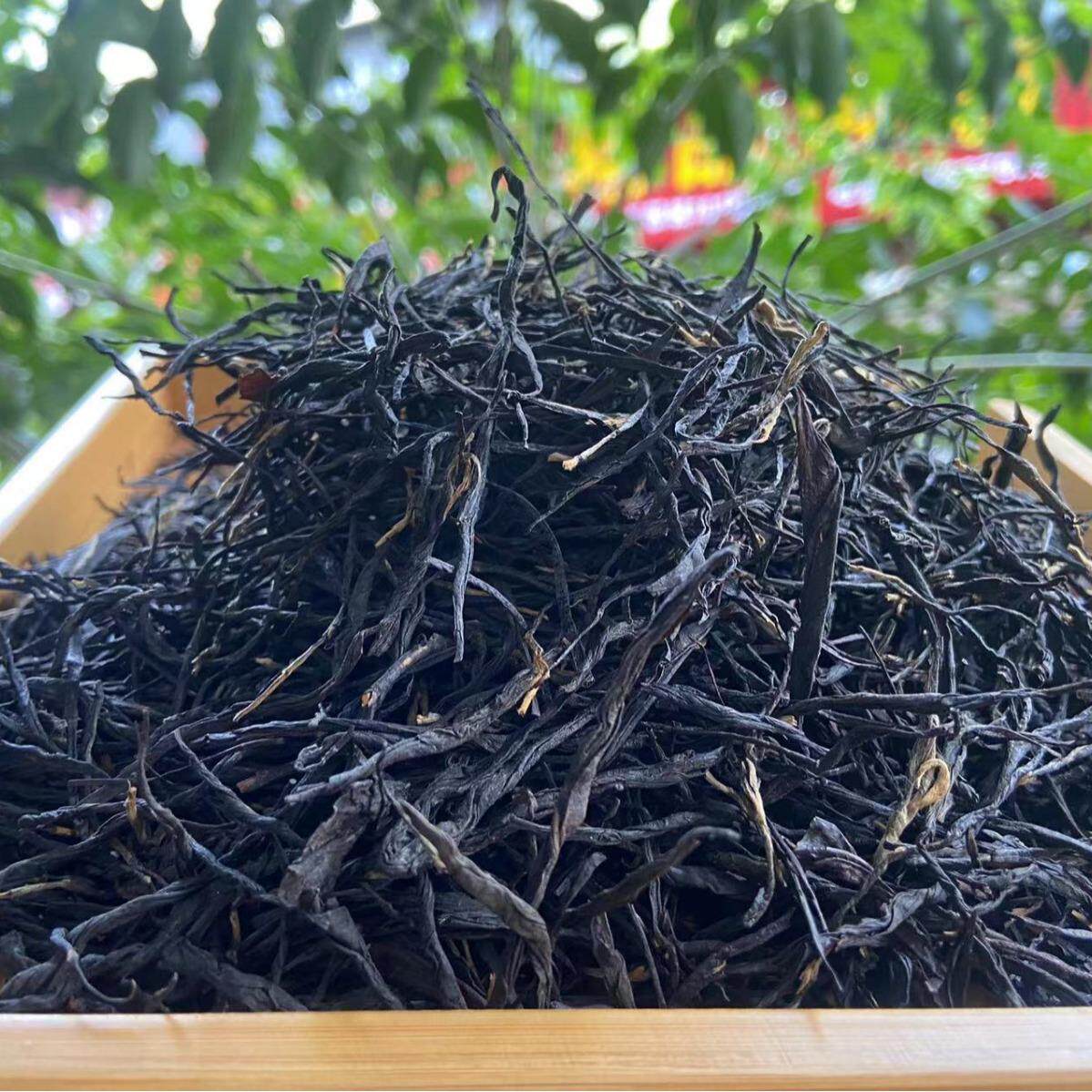 紫鹃红茶花果香高香型红茶野放 新茶滇红茶 紫鹃散茶花青素