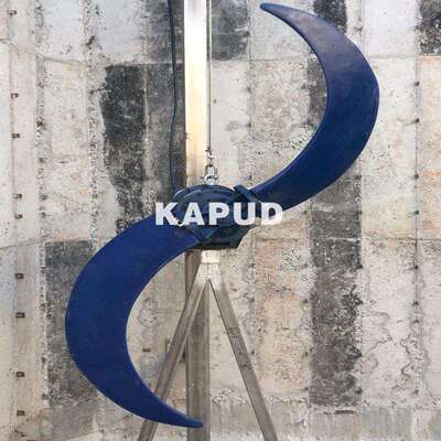 低速混合搅拌推流器 半圆托架安装 南京凯普德