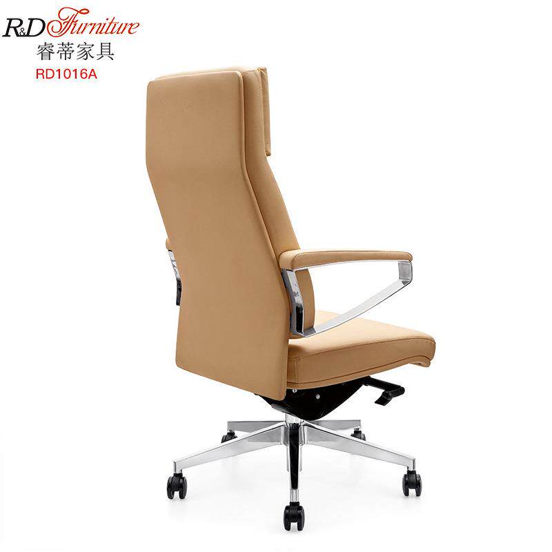 厂家直供休闲简约电脑椅带头枕办公家具椅子办公可躺升降转椅会议