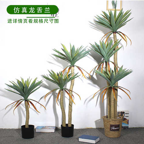 植树旅人植仿真绿植假客厅批发盆栽绿芭蕉绿北欧大型蕉造景室内