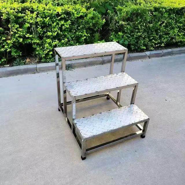 不锈钢脚踏凳踏步楼梯室内移动妇科检查防滑台阶洗车踩脚舞台步梯