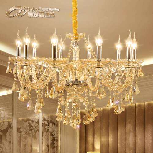 مصباح كريستالي宴会厅吊灯tLuminária de Cristal