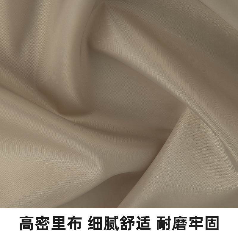 210t涤塔夫里布纯色涤纶里子布西装呢子大衣内衬服装箱包里衬面料