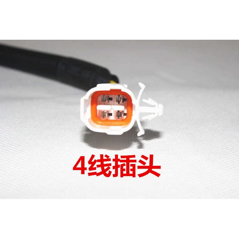 电动汽车四轮车12v脚踏油门滑轮踏板4线电子油门地毯式速度调节