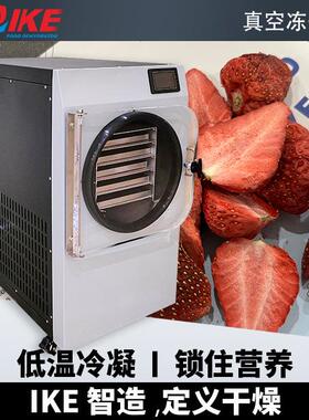 IKE一体式真空冻干机小型6-8kg冷冻干燥机水果虫草燕窝冻干粉