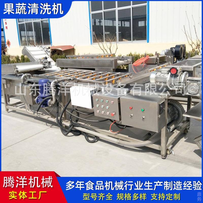 毛豆气泡清洗机全自动碗豆荚清洗绿豆整套清洗加工设备
