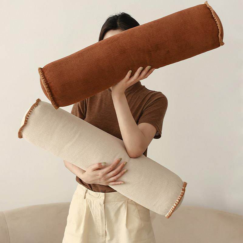 网红糖果枕头客厅沙发腰靠腰枕圆形抱枕异形靠垫靠枕卧室床头靠