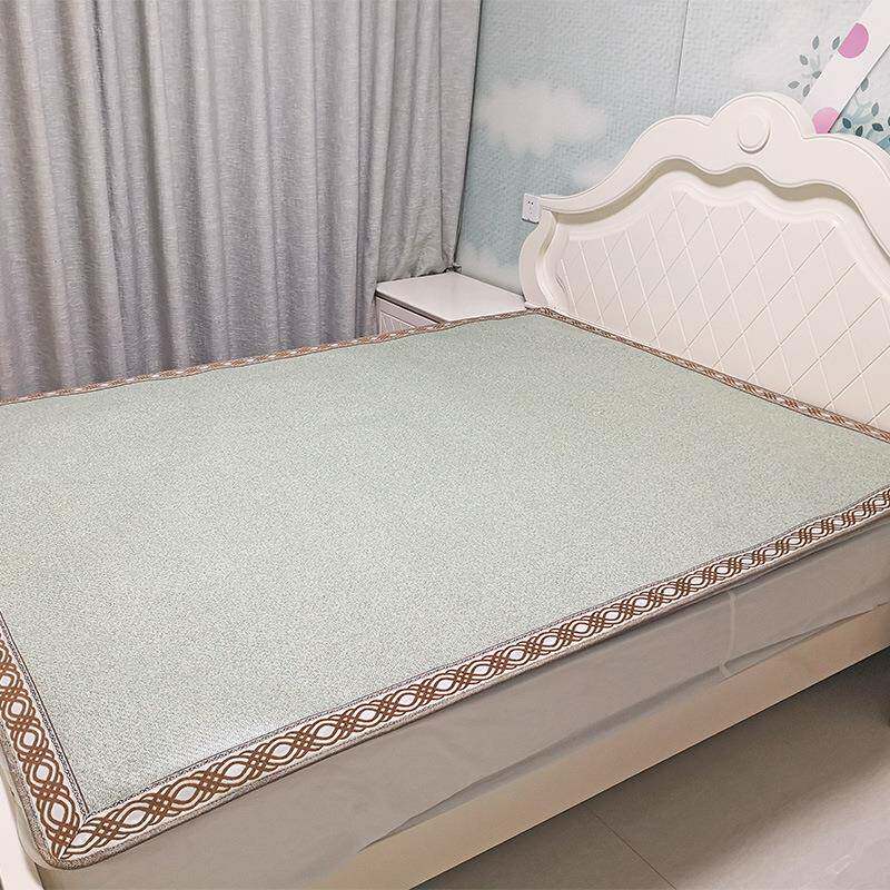 凉席印尼藤席御藤席三件套夏季空调草席一片式厂家直销藤编