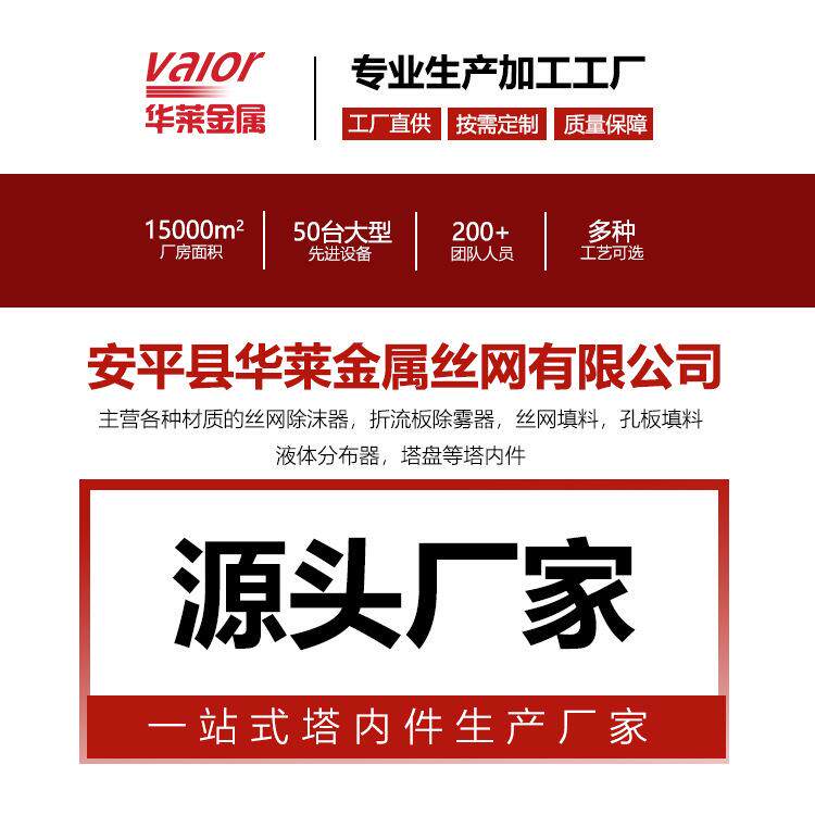 金属丝网波纹填料BX500700Y规整填料304/316L脱硫塔 精馏塔填料图片