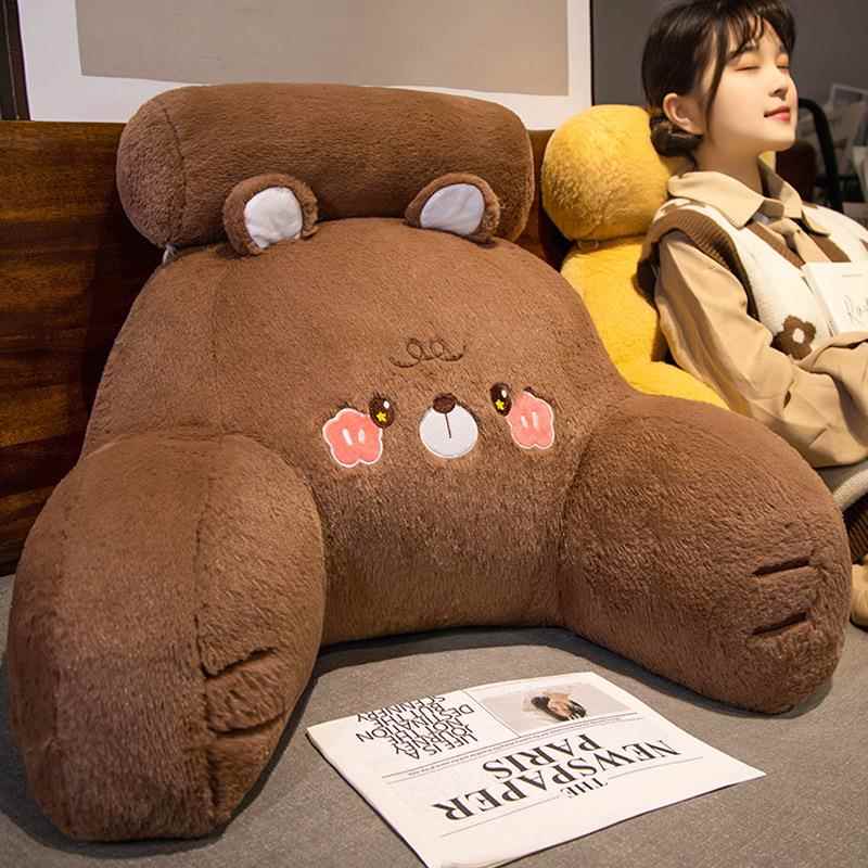 床头办公室座看椅沙软包靠枕床上Nar8Eb3Y靠汽垫车靠背枕头椅子护