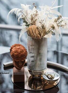 轻奢玄关电视柜家居花器简约花瓶摆件现代样板房茶几组合装饰摆件