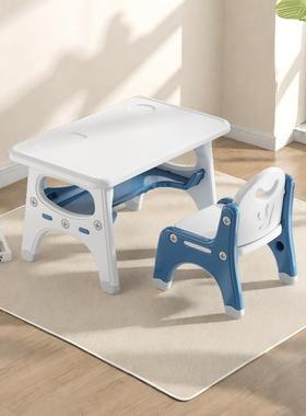 儿装童YYP桌椅套学习桌幼儿塑园小桌玩子椅子宝宝写字桌具桌家用