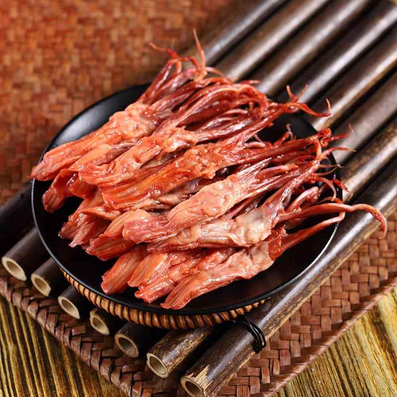 修文生鸭舌温州特产新鲜生冷冻鸭舌头温州鸭舌500g【生】需要蒸熟