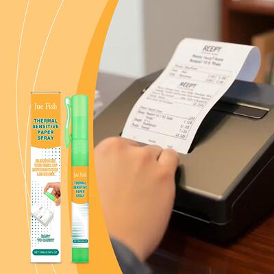 JUE-FISH Thermal Paper Spray Correction Fluid for Courier La