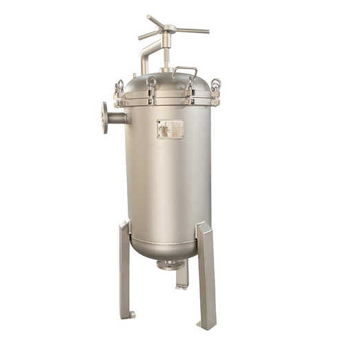 泥沙多水设备袋式冷却水工业袋式定制过滤器不锈钢井水循环水处理