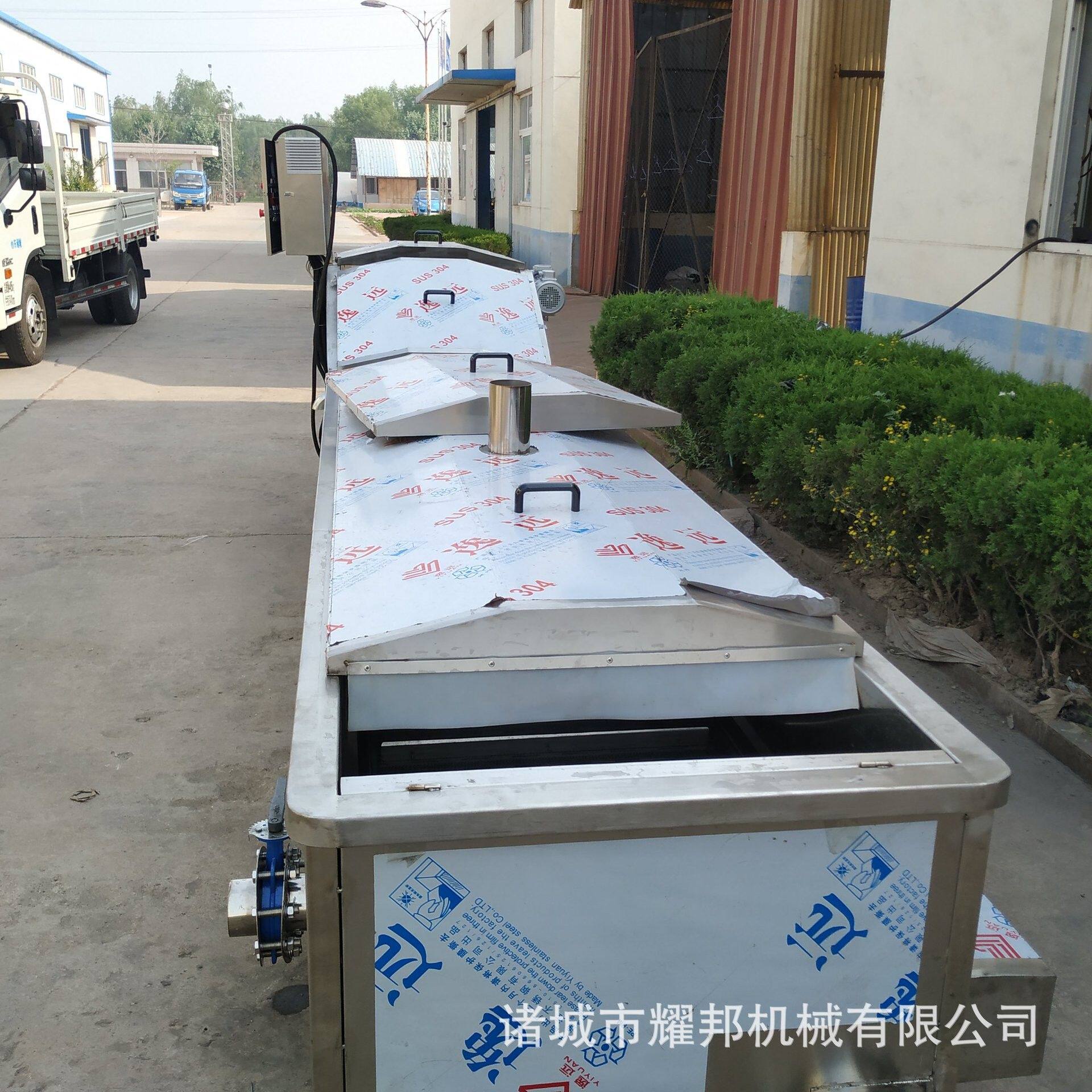 米粉 米线蒸煮漂烫流水线 蔬菜蒸煮杀青护色机 不锈钢预煮机
