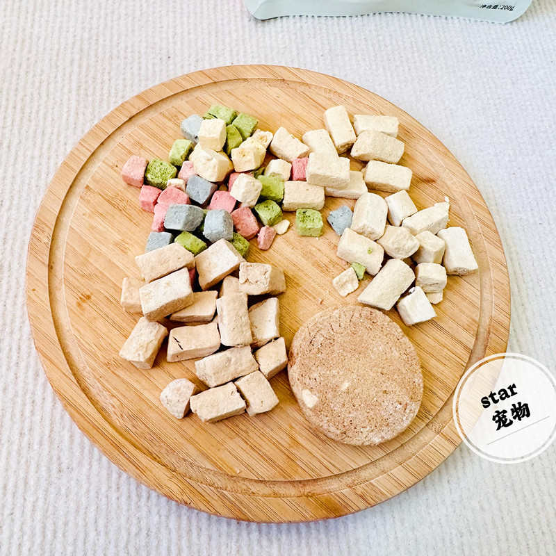 爱立方冻干猫粮主食零食鸡肉粒猫零食营养鸡肉鹌鹑猫冻干