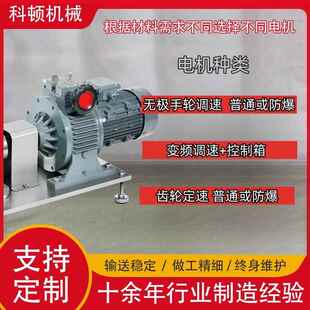 588齿轮定 变频调速支持高粘度物料转子泵 04转子速泵 厂家直供