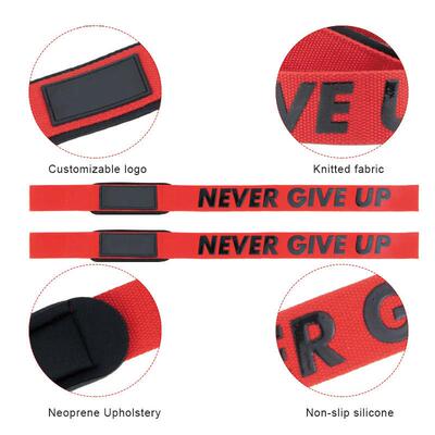 1 Pair Weight Lifting Wrist Straps Gym Fitness Lifting Strap