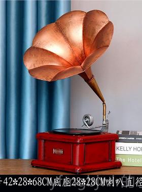 新款复古仿怀旧创意大哥大80年代手机模橱型真窗摆件中国风古装道