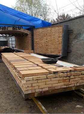 厂价供应梭式炉前后双开门2车烧制陶缸酒坛现场制作图片轻质自控