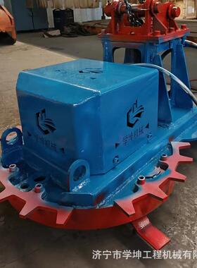 河道堤坡打草机 液压草木切断器 芦苇清理器 树枝粉碎机